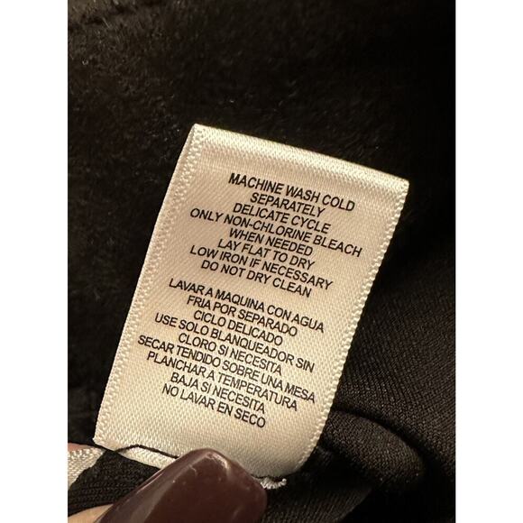 ANDREW MARC Pants Womens Medium Black Microsuede Skinny Pull-on Stretch Jeggings - Picture 7 of 7